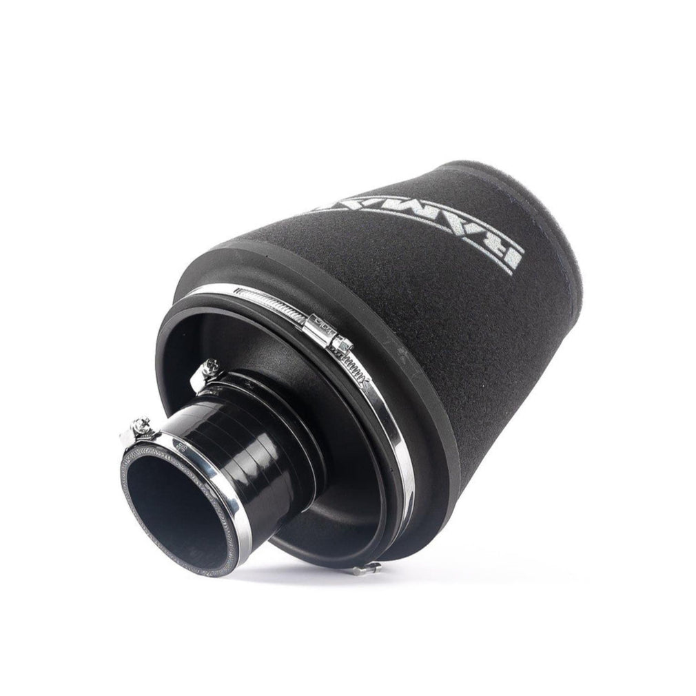 Ramair 90mm ID Neck Large Cone Air Filter with Velocity Stack and Coupling