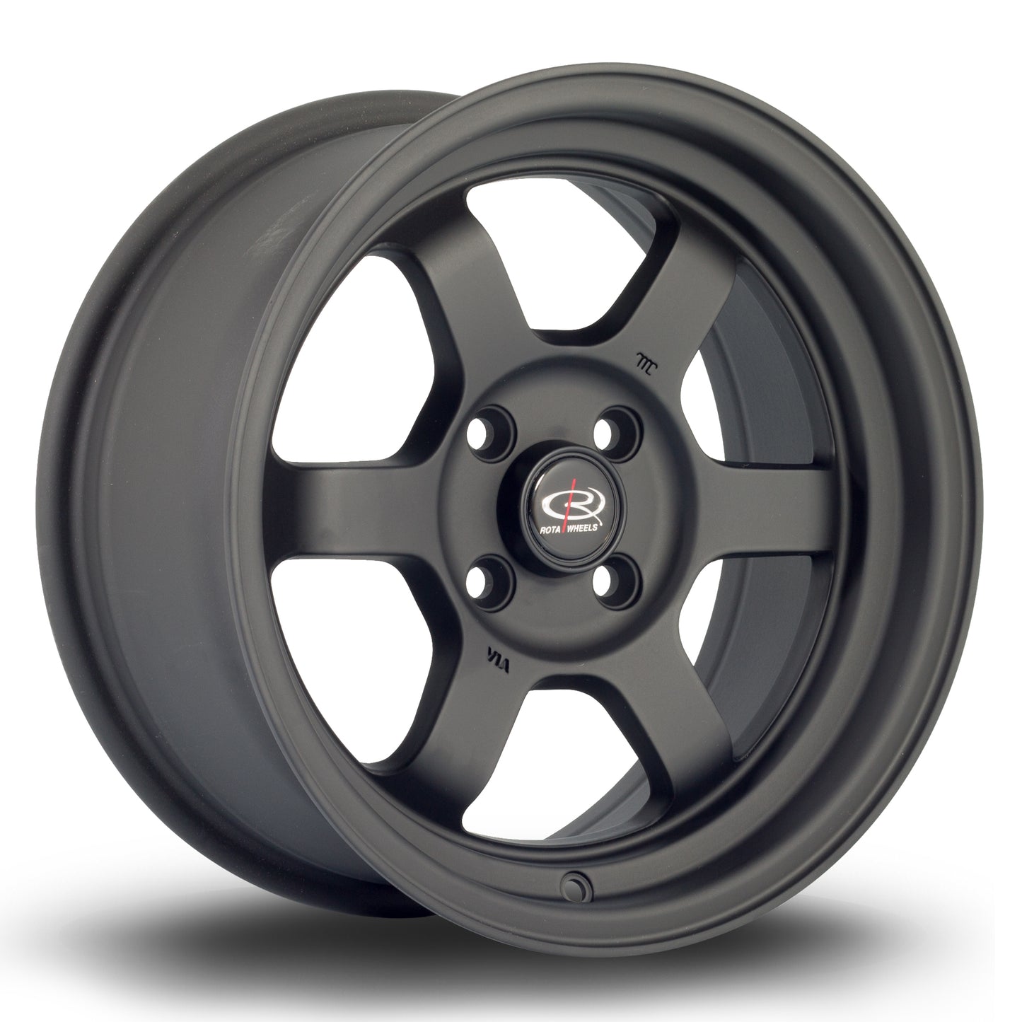 Rota Grid-V Alloy Wheels - 15x7 | 4x100 | ET20 | FBlack2