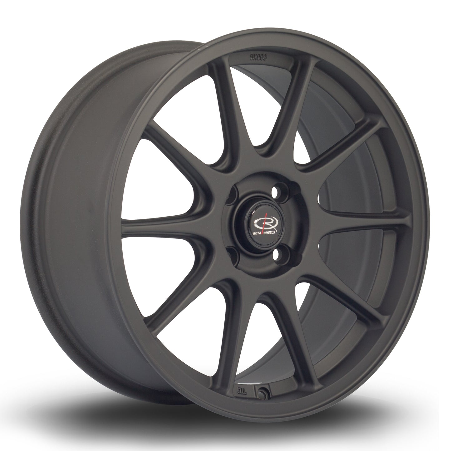 Rota Strike Alloy Wheels - 17x7.5 | 4x108 | ET40 | FBlack2