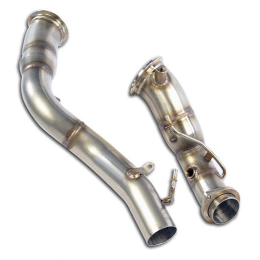 Supersprint Catless Turbo Down Pipes - BMW 2 Series F87 M2 Competition - Evolve Automotive