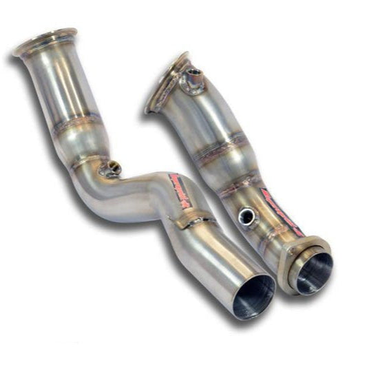 Supersprint Catless Turbo Down Pipes - BMW 3 Series F80 M3 | 4 Series F82/F83 M4 - Evolve Automotive