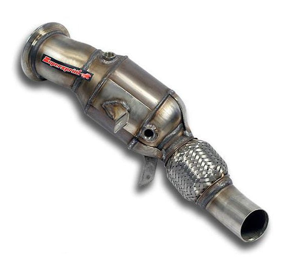 Supersprint Downpipe With Metallic Catalytic (200 CPSI) - BMW 1 Series F20/F21 M140I | 2 Series F22/F23 M240I | 3 Series F30/F31 340I - Evolve Automotive