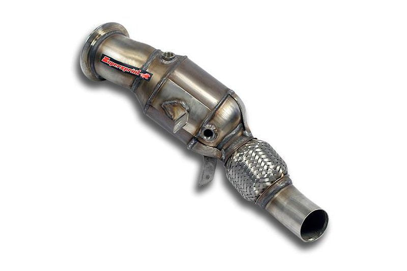 Supersprint Downpipe With Metallic Catalytic Converter (100CPSI) WRC - BMW 1 Series F20/F21 M140I | 2 Series F22/F23 M240I | 3 Series F30/F31 340I - Evolve Automotive