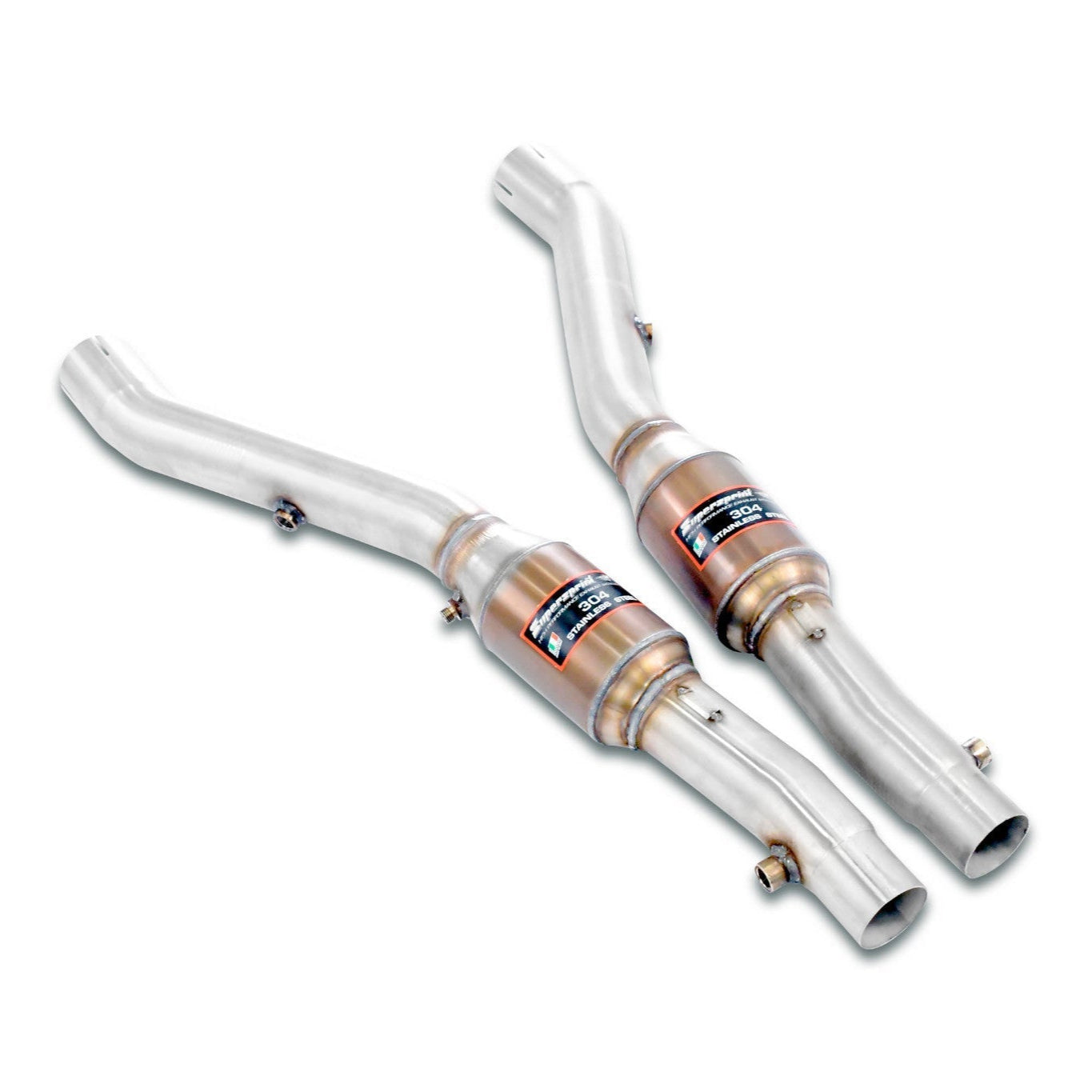 Supersprint Front Connecting Pipes (Sports Cats) - BMW E39 M5 - Evolve Automotive