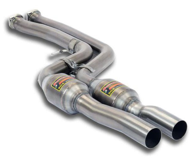 Supersprint Front Pipes With Metallic Catalytic Converter - BMW 3 Series F80 M3 | 4 Series F82/F83 M4 - Evolve Automotive