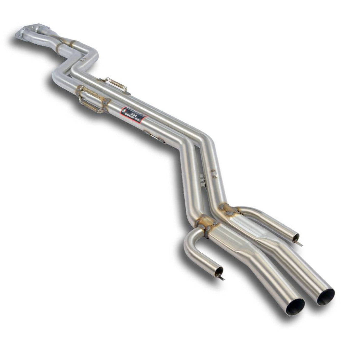 Supersprint Non Resonated Centre Exhaust - BMW 3 Series E30 M3 2.3 - Evolve Automotive