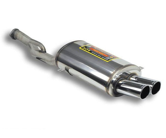 Supersprint Rear Exhaust Left 80MM Tailpipes - BMW Z3M Roadster | Coupe ('97 - '02) - Evolve Automotive