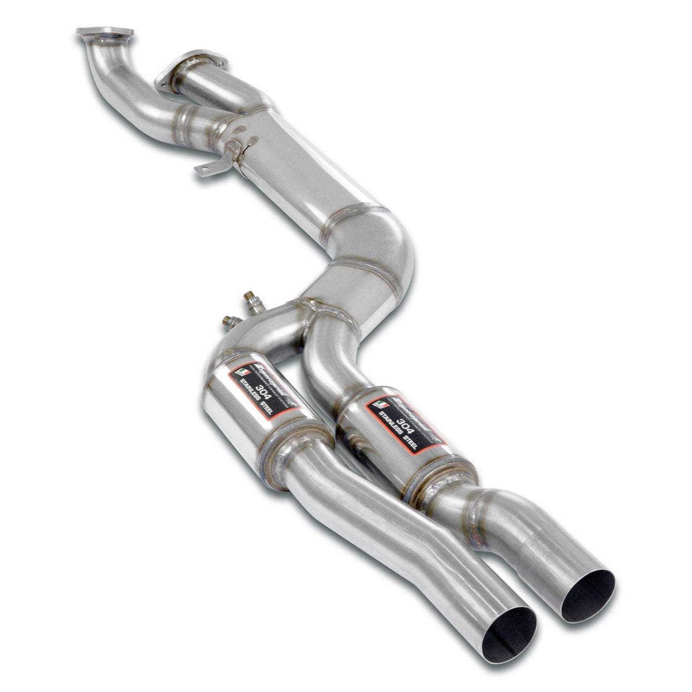 Supersprint Resonated Front J-Pipe - BMW G80 | G81 M3 | G82 M4 - Evolve Automotive