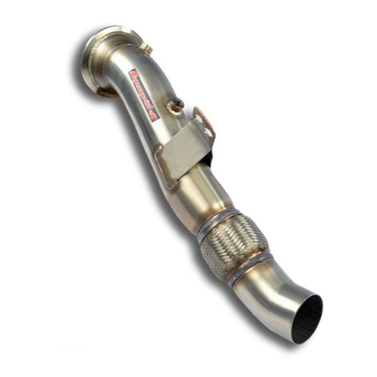 Supersprint Turbo Downpipe With De-Cat - BMW 1 Series F20/F21 M140I | 2 Series F22/F23 M240I | 3 Series F30/F31 340I - Evolve Automotive