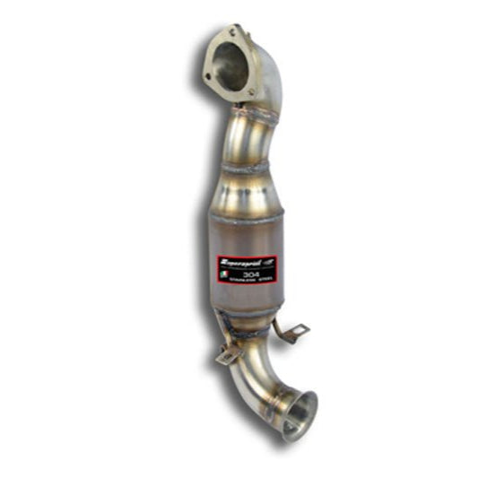 Supersprint Turbo Downpipe With Metallic Catalytic Converter (OEM SYSTEM) - BMW Mini R56 Cooper S | JCW - Evolve Automotive