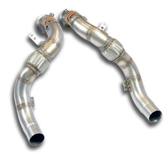 Supersprint Turbo Downpipes With De-Cat - BMW F90 M5 | F91 | F92 | F93 M8 - Evolve Automotive