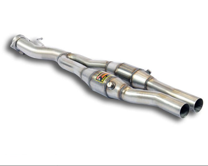 Supersprint Y-Pipe with Metallic Catalytic Converter - Audi RS3 8V - Evolve Automotive