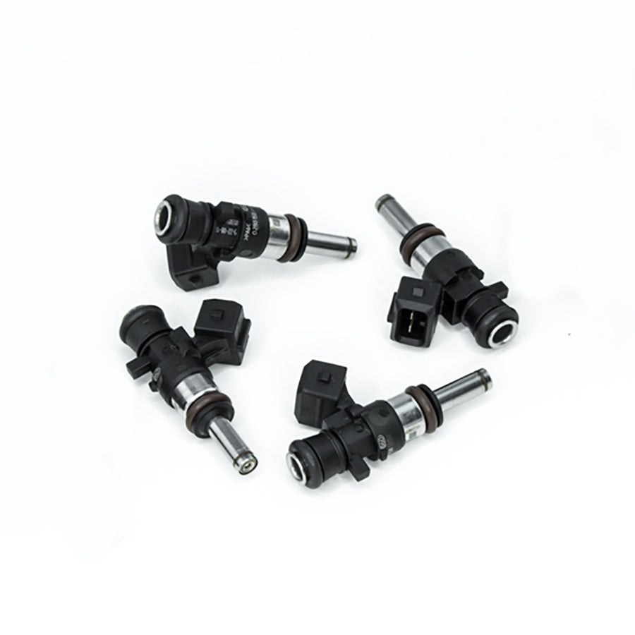 DeatschWerks Bosch EV14 Universal 40mm Compact Matched 1200cc Injectors x4 (Extended Nozzle)