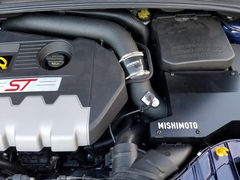 Mishimoto Air Intake Kit (Wrinkle Black) for Ford Focus Mk3 ST (13-18)