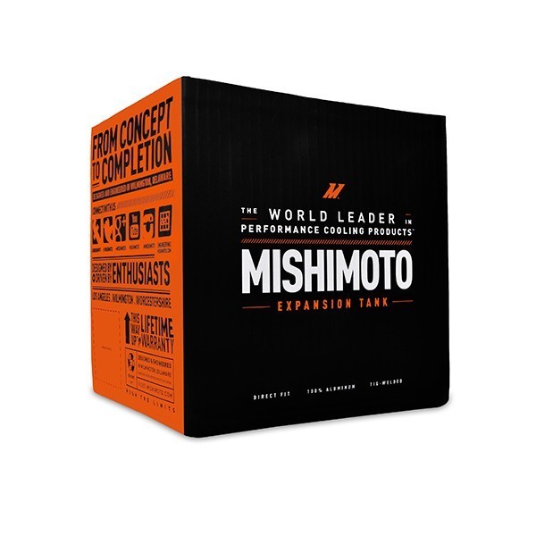 Mishimoto Expansion Tank (Wrinkle Black) for Subaru Impreza WRX/STI (02-17)
