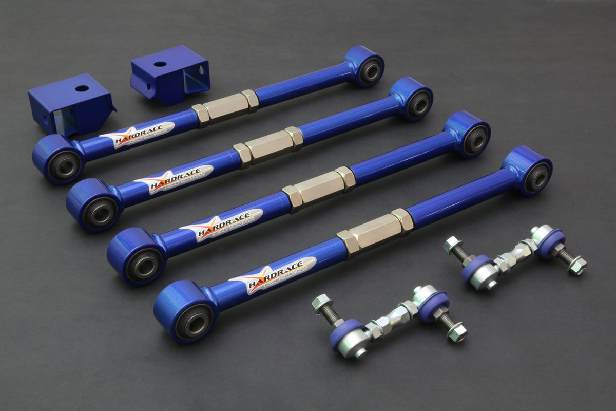 Hardrace Rear Adj. Lateral Arms & Anti Roll Bar links - Subaru Forester SF, SG