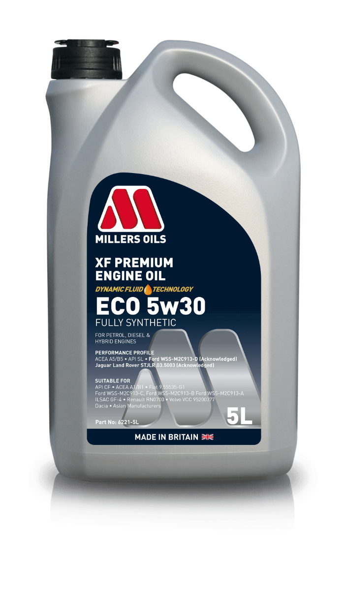 Millers XF Premium ECO Fully Synthetic 5w30 Engine Oil (5L)