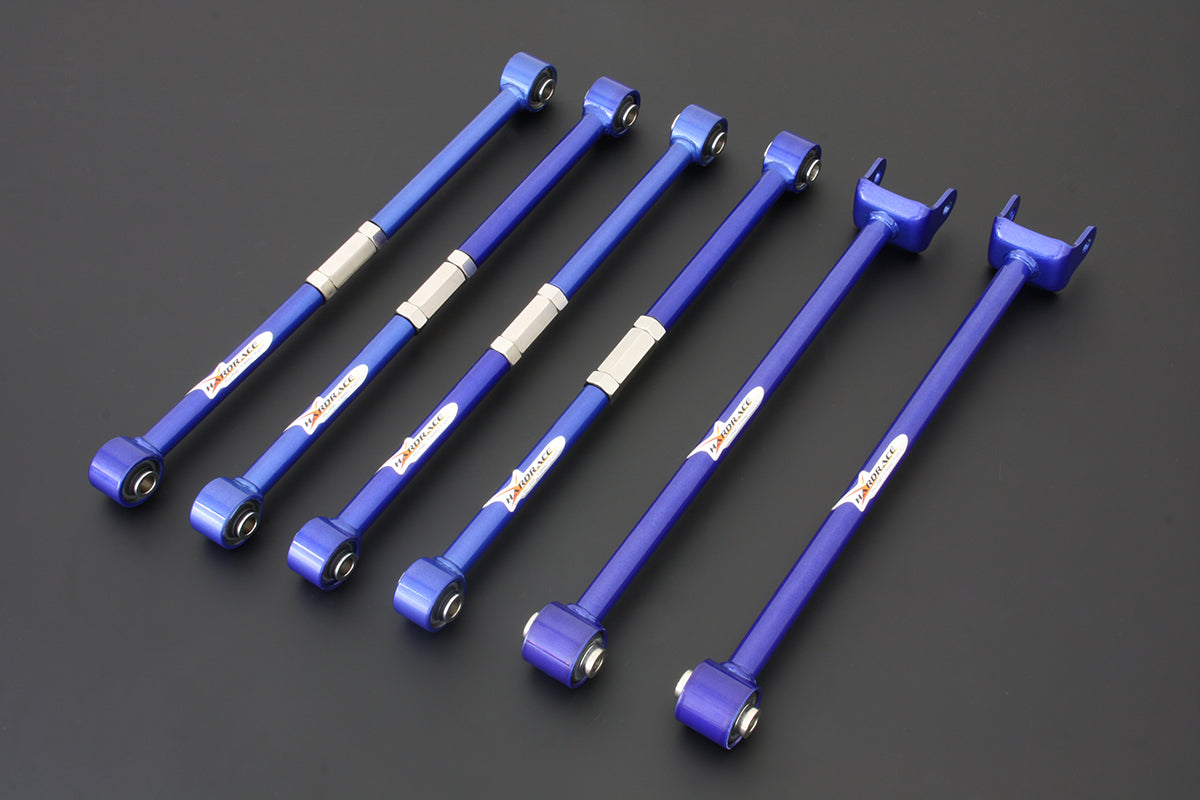 Hardrace Rear Lower Lateral & Trailing Arms Pillowball Bushes for Toyota Corolla