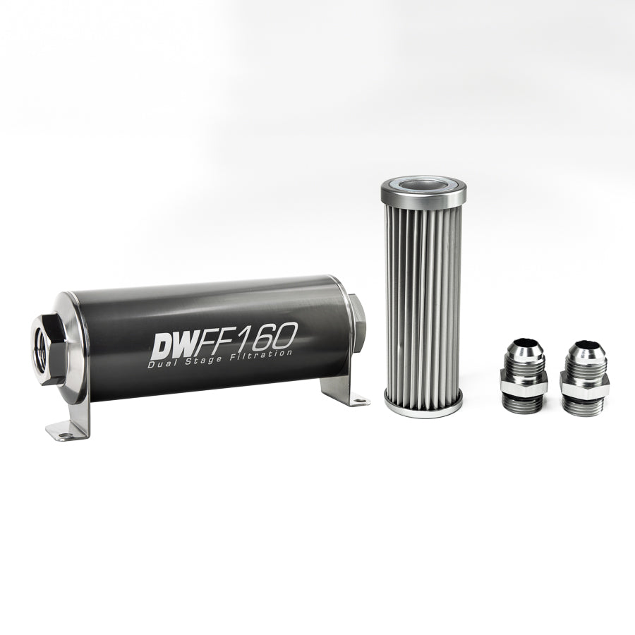 DeatschWerks In-Line Fuel Filter and Housing Kit (8-03-160-005K-10)