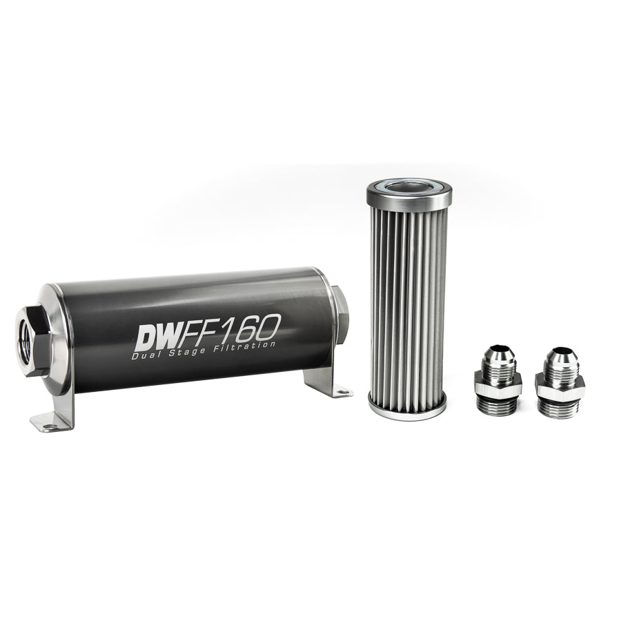 DeatschWerks In-Line Fuel Filter and Housing Kit (8-03-160-005K-8)