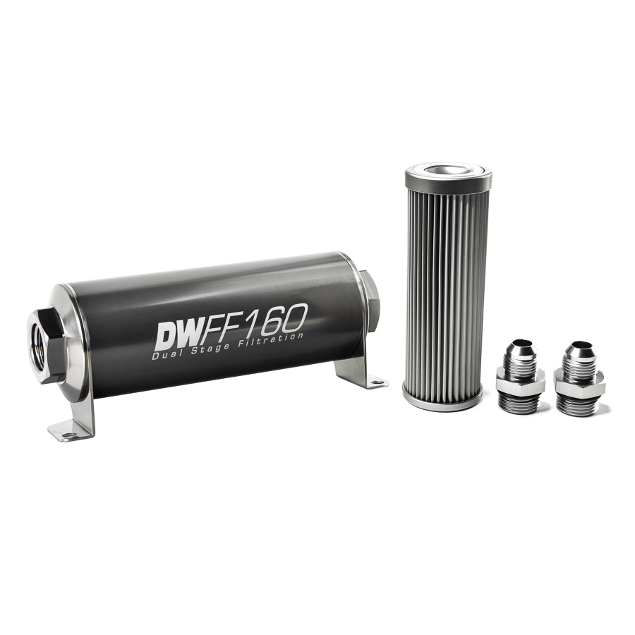 DeatschWerks In-Line Fuel Filter and Housing Kit (8-03-160-010K-8)