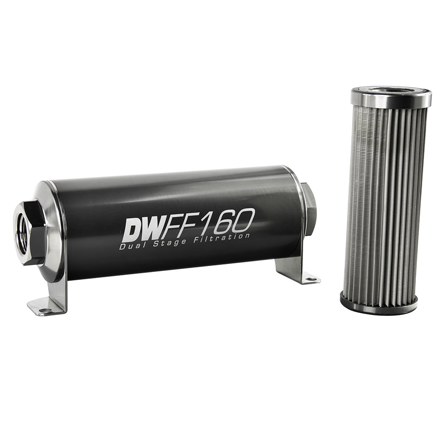 DeatschWerks In-Line Fuel Filter and Housing Kit (8-03-160-010K)