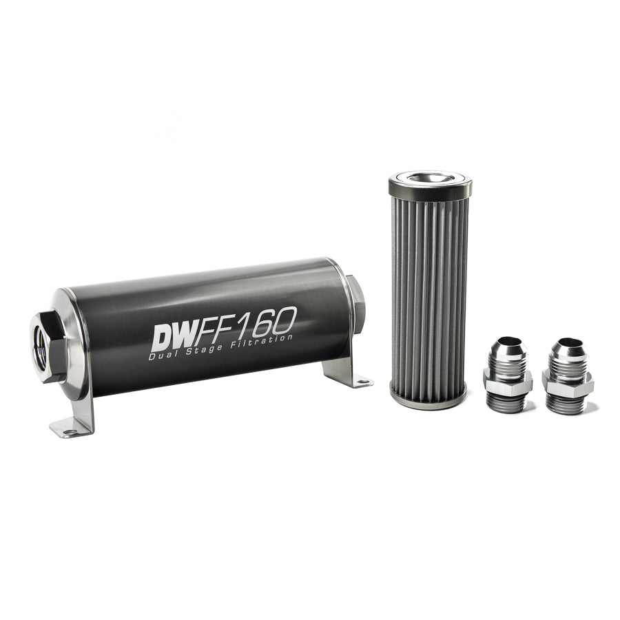 DeatschWerks In-Line Fuel Filter and Housing Kit (8-03-160-040K-10)