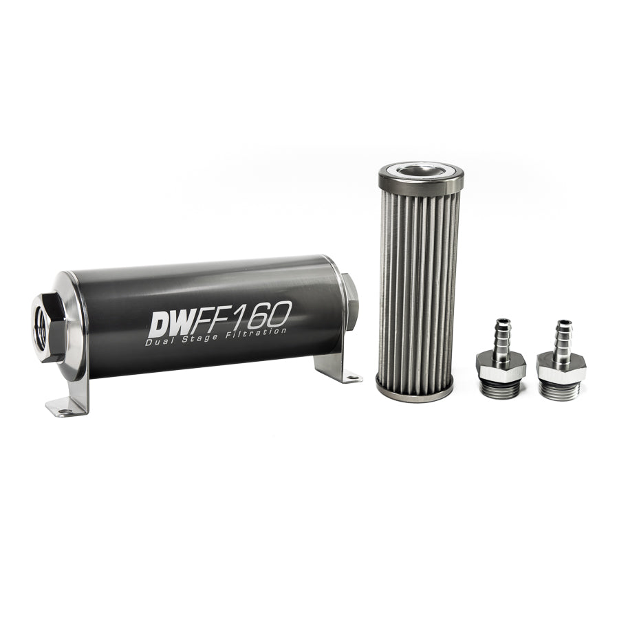 DeatschWerks In-Line Fuel Filter and Housing Kit (8-03-160-040K-516)