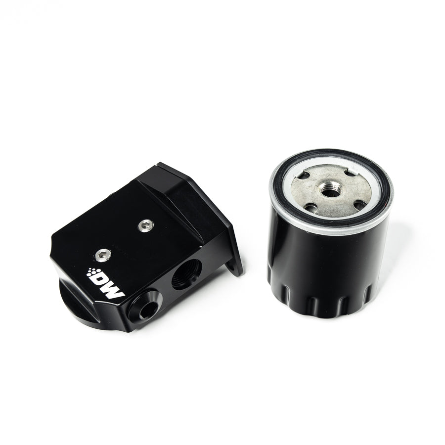 DeatschWerks Universal Spin-on Filter Kit with Disposable Spin-on Fuel