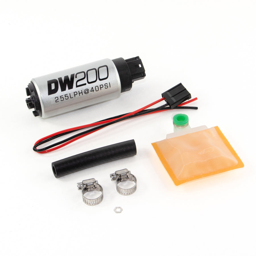 DeatschWerks DW200 Series 255lph In-Tank Fuel Pump & Universal Install Kit