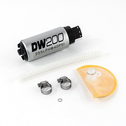 DeatschWerks DW200 Series 255lph In-Tank Fuel Pump w/ Install Kit for Mazda RX-8 (04-08)