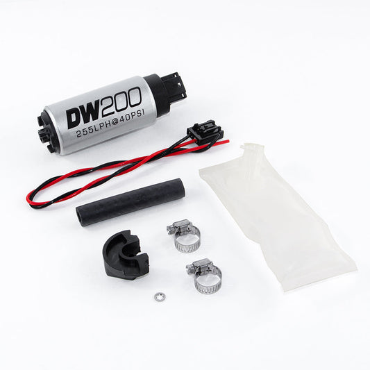 DeatschWerks DW200 Series 255lph In-Tank Fuel Pump w/ Install Kit for Nissan 240SX/Silvia S14 / S15 (94-02)