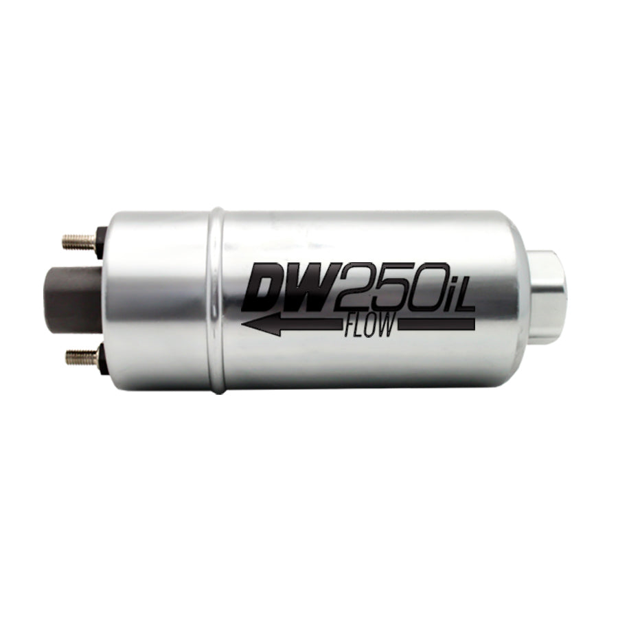 DeatschWerks250IL 250LPH In-Line External Fuel Pump with Mounting