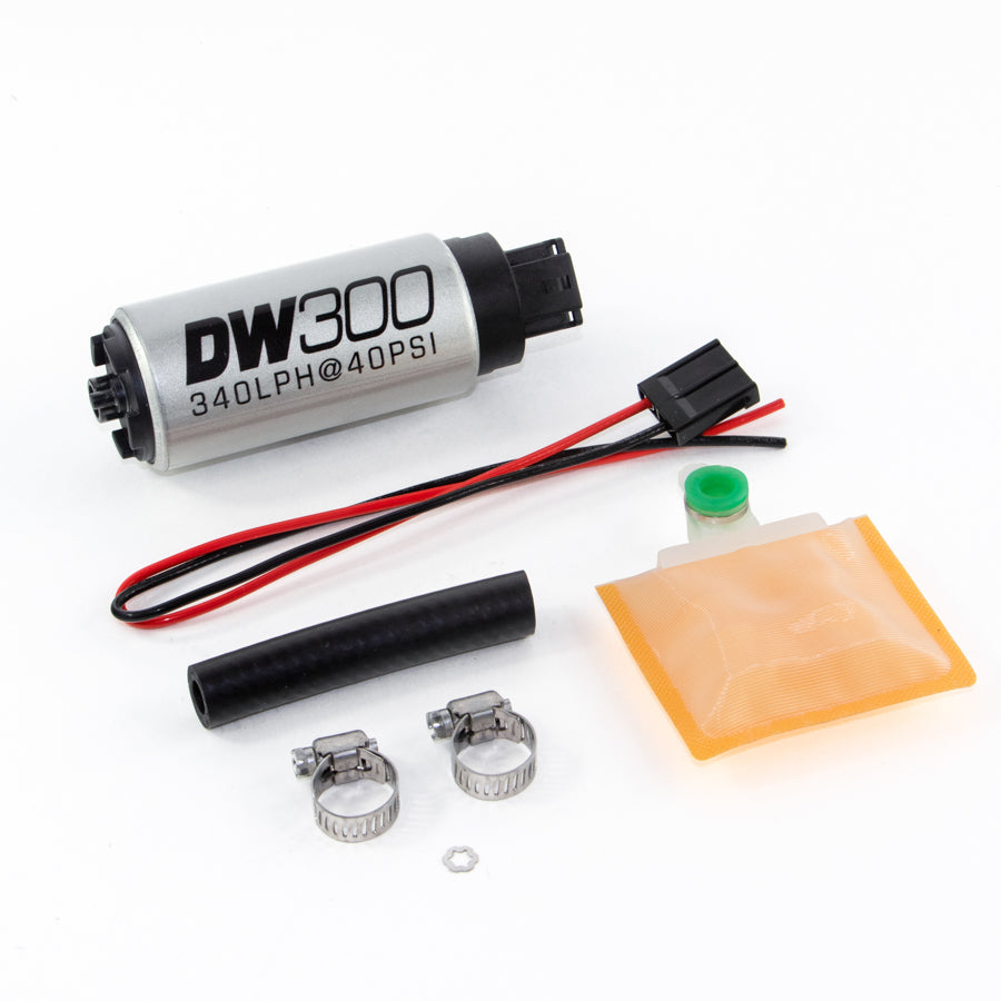 DeatschWerks DW300 Series 340LPH In-Tank Fuel Pump & Universal Install Kit
