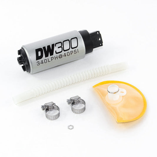 DeatschWerks DW300 Series 340LPH In-Tank Fuel Pump w/ Install Kit for Mazda RX-8 (04-08)