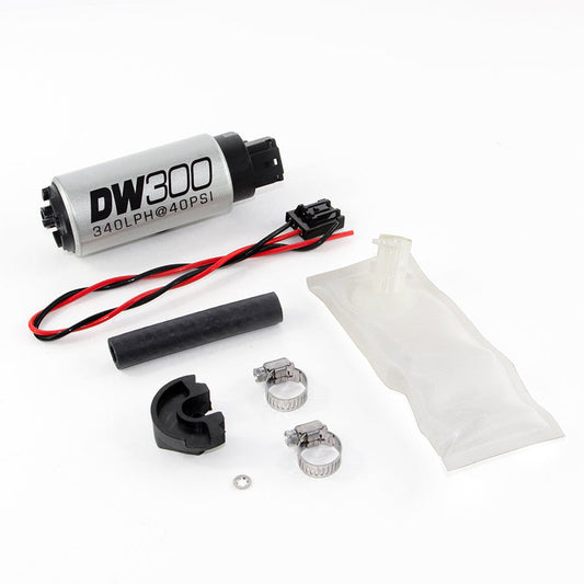 DeatschWerks DW300 Series 340LPH In-Tank Fuel Pump w/ Install Kit for Nissan 240SX (94-02) S14 and S15