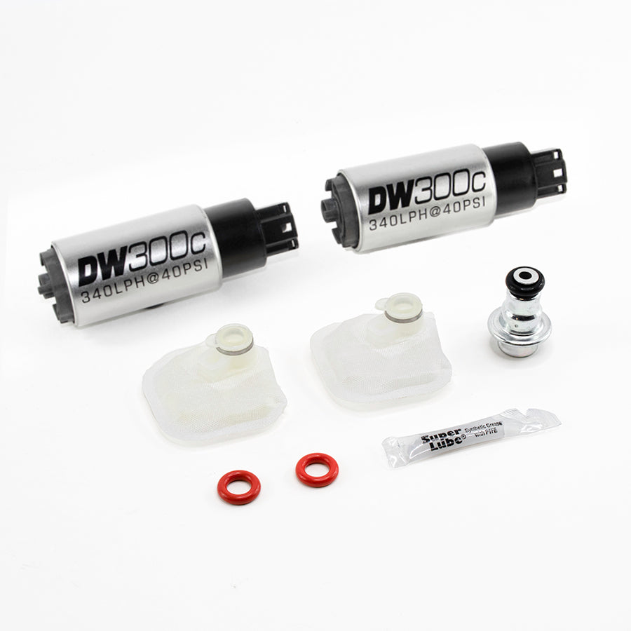 DeatschWerks DW300C Series Two 340LPH Compact In-Tank Fuel Pumps for Cadillac CTS-V (09-15)