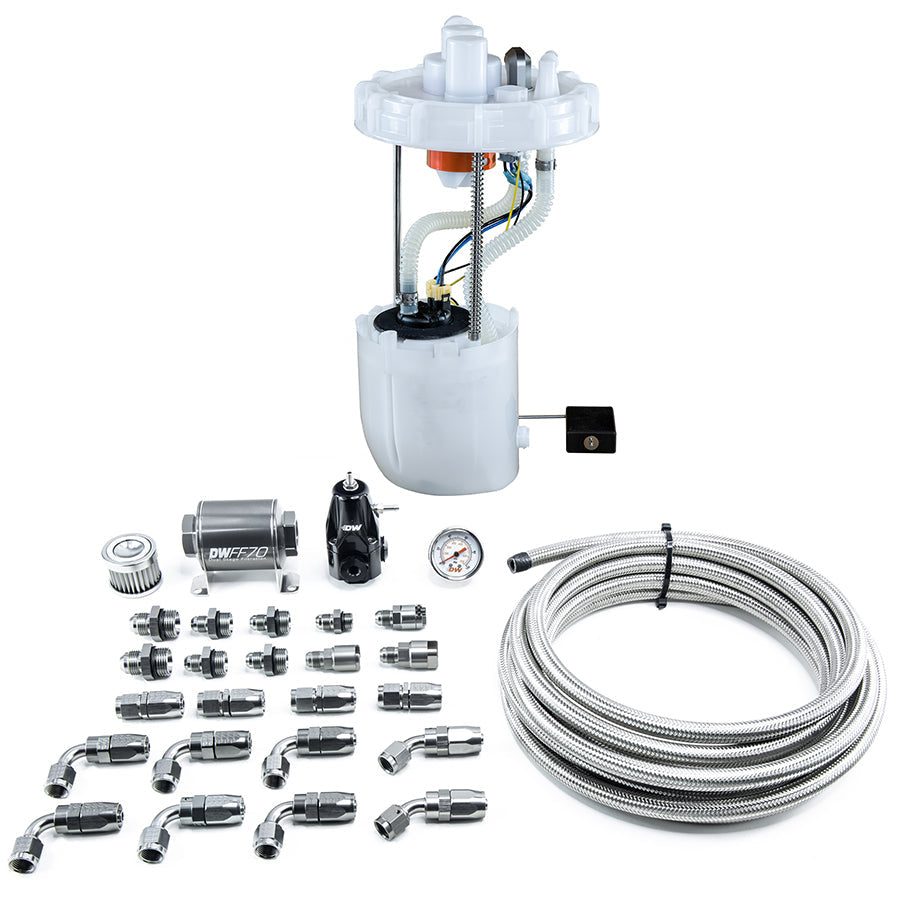 DeatschWerks DW400 Fuel Pump Module + Return Kit SS CPE for 9th Gen Honda Civic Si