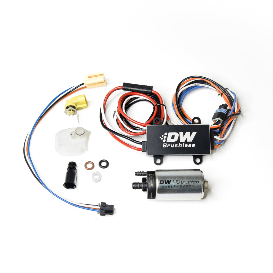 DeatschWerks400 Brushless Fuel Pump with Controller for Subaru WRX (08-14) Impreza STI (08+)