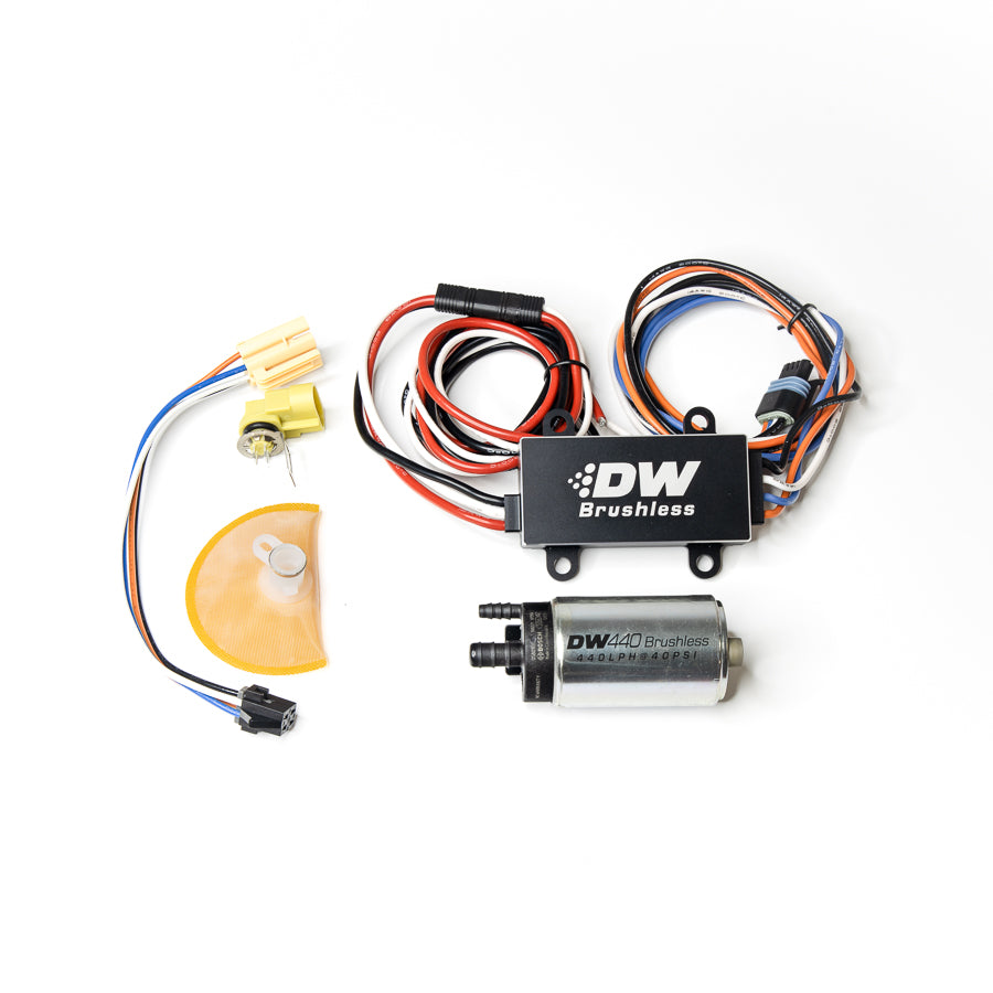 DeatschWerks DW400 Fuel Pump & PWM Speed Controller for Mustang (99-04)