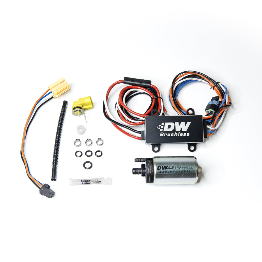 DeatschWerks DW440 440LPH Fuel Pump & C102 Controller for Chevy Camaro (16-)