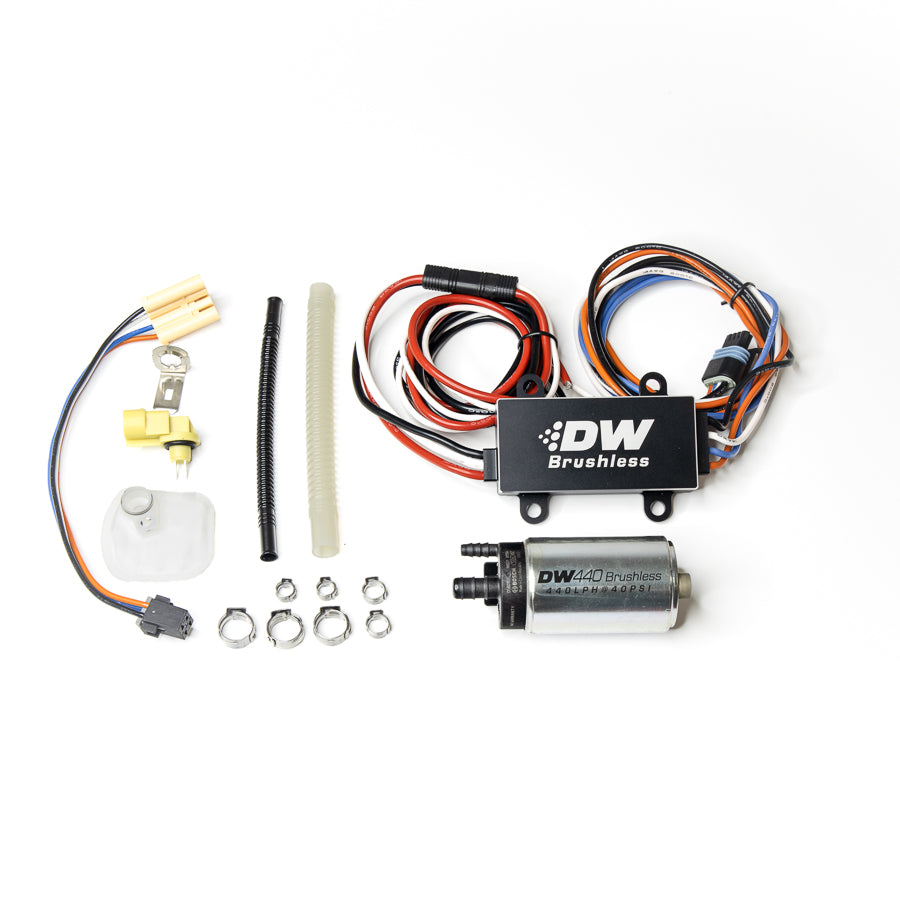 DeatschWerks400 Brushless Fuel Pump with Controller for Ford Mustang/F1 (2015+)