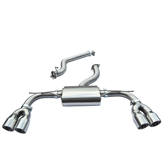 Cobra Cat Back Non-Valved Performance Exhaust - Audi S3 8V 3 Door (13-17)