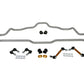 Whiteline Front and Rear Anti Roll Bar Kit for Mitsubishi Lancer Evo 4 5 6 (96-01)