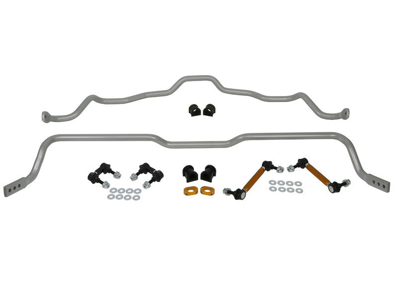 Whiteline Front and Rear Anti Roll Bar Kit for Mitsubishi Lancer Evo 4 5 6 (96-01)