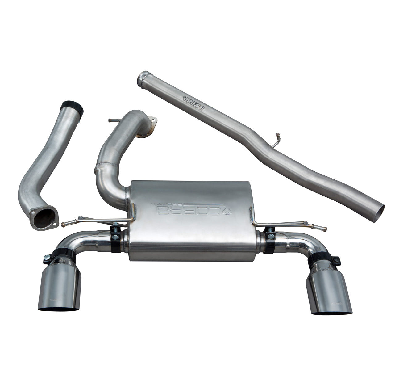 Cobra Cat Back Performance Exhaust - Ford Focus RS Mk3