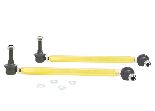 Whiteline Adjustable Front Anti Roll Bar Drop Links for Abarth Punto 199 (07-15)