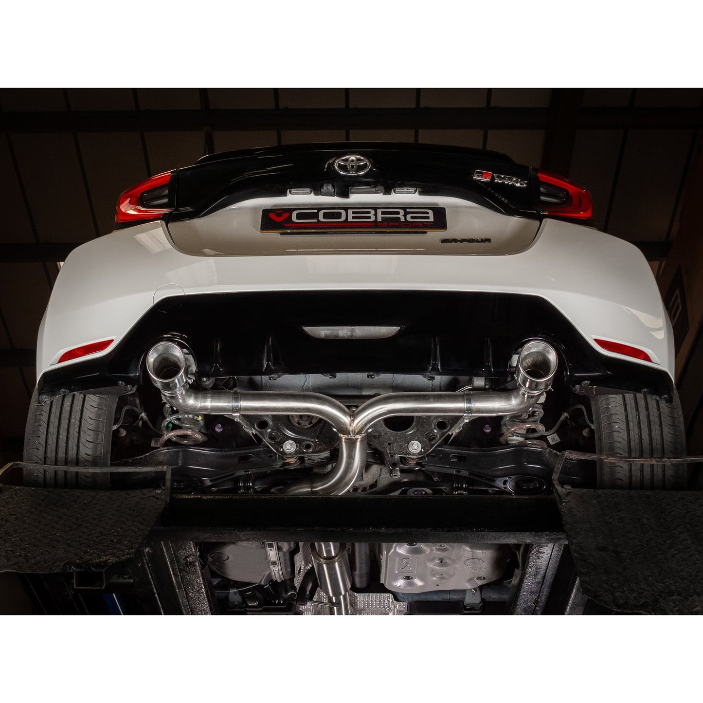 Cobra Venom GPF-Back Rear Box Delete Race Performance Exhaust - Toyota GR Yaris 1.6