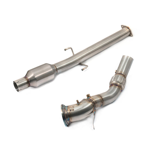 Cobra Front Downpipe Sports Cat / Decat (incl GPF Delete) Performance Exhaust - Toyota GR Yaris 1.6