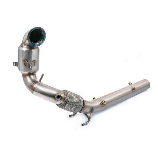 Cobra Sports Cat / Decat Front Downpipe (incl PPF delete) Performance Exhaust - VW Polo GTI AW Mk6 2.0 TSI (19-21)